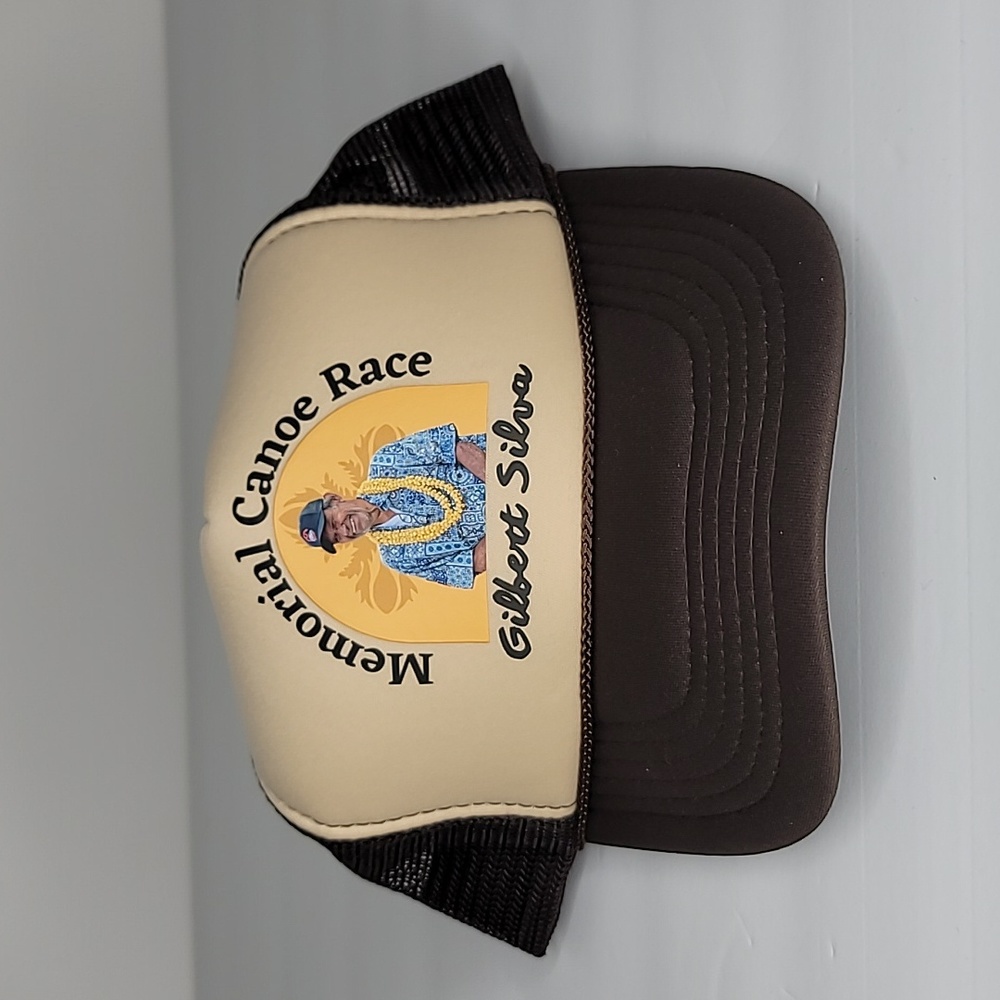 Brown and Tan Snapback Trucker Hat